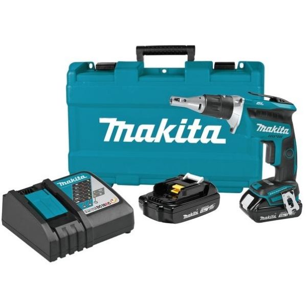 Makita aku odvijač DFS452RYE (18V, Li-Ion, 2x1,5 Ah)